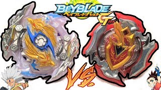 Zwei Longinus vs Z Achilles | Beyblade Burst Gachi