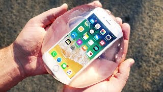 Don't Put Your iPhone 8 in Edible Water Bottle!!