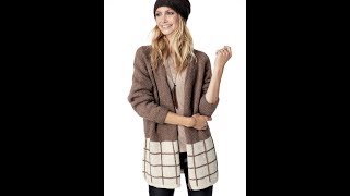 Вязание Спицами - Модные Кардиганы для Женщин 2019 / Knitting Patterns - Fashionable Cardigans