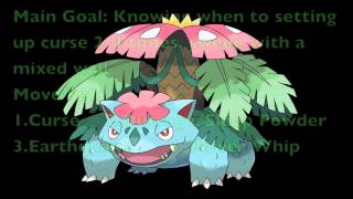 Mega Venusaur Competitive set