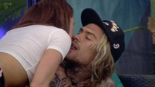 Big Brother Marco Pierre White Jr and Laura Carter's antics after they appear to have love on air