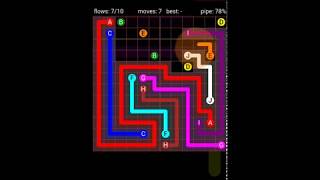 flow free daily puzzles 16.07.2017 Sunday; July 16 solution