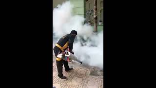Phun Thuốc Muỗi, Phun Muỗi Bằng Máy Mù Nóng, Dập Dịch ZiKa