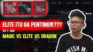 BAGUS ELITE, MAGIC, ATAU DRAGON UNTUK FARMING & LVLING??!!- LINEAGE 2 REVOLUTION INDONESIA
