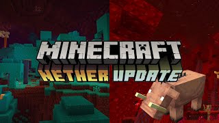 Minecraft 1.16 Nether Update Early Preview | New Netherwart Forest Blue Grass, Hoglin, Biome Changes