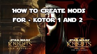 Kotor 1 & 2: Custom Lightsaber Tutorial (PC/MAC)
