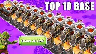 New Best Th11 War Base 2019 (Top10) With Link in COC