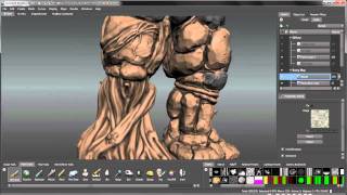 Sculpt and paint a tree troll in Mudbox (19 of 21)