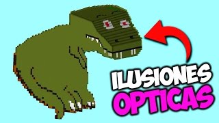 LAS MEJORES ILUSIONES OPTICAS EN MINECRAFT | EXPLOTARA TU CEREBRO