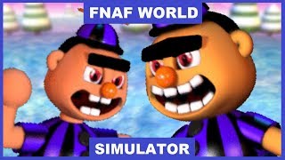 FATHER & SON REUNITE | FNAF World Simulator #4