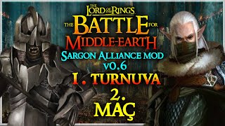 MIRKWOOD & EREBOR vs ISENGARD & GUNDABAD | 1. Sargon Alliance Mod v0.6 Turnuvası - 2. Maç