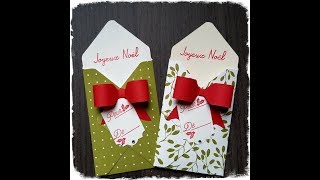 Atelier - Tuto " Porte-serviette / Marque place de Noël " par Évasions Créatives