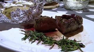 Rinderfilet-Steak (Brasilien) mit Balsamico-Sauce !!! ?LECKER!!!?‍?? ?‍?