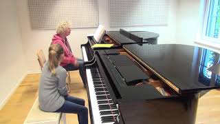 08.11.2019 Victoria Jung: Mira Marchenko piano master-class at Zakhar Bron School of Music, Zurich