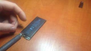 iphone 4  ремонт шлейфа аккумулятора