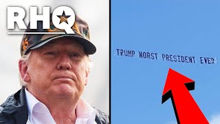 Trump Taunted By Banner Planes Above Mar-A-Lago