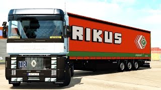 ETS 2 1.25 RusMap v1.6.3 Renault Magnum  Babruysk - Vitebsk