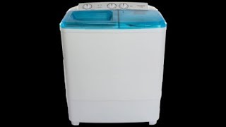 Croma 6.5 kg Semi Automatic Top Loading Washing Machine (CRAW2221, White)
