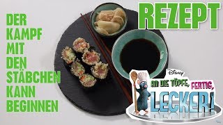 AN DIE TÖPFE, FERTIG, LECKER! - Rezept: Quinoa Sushi | Disney Channel