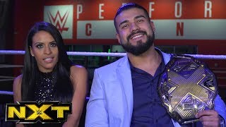Andrade "Cien" Almas and Zelina Vega call Johnny Gargano a "broken man": WWE NXT, Jan. 3, 2018
