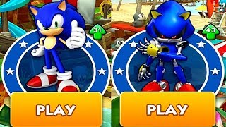 Sonic Dash SONIC VS METAL SONIC Android iPad iOS Gameplay