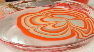 Unha Marmorizada, tecnica com cola / White Glue Marble Nail Art Tutorial