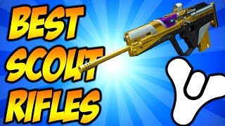 Destiny 2- Top 3 BEST SCOUT RIFLES IN THE GAME!