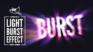 GIMP Tutorial: Light Burst Effect