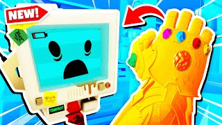 Temp Bot's INFINITY GAUNTLET Destroys JOB SIMULATOR (Funny Job Simulator VR Gameplay)