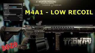 Build Best M4A1 ( low recoil ) - ESCAPE FROM TARKOV
