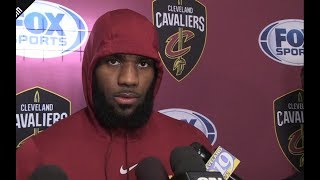 Lebron James Looking Forward On Matchup vs Raptors | Cavs vs Raptors | May 1, 2018
