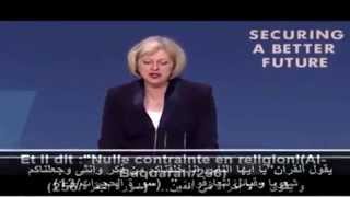 Theresa May, UK home secretary: ISIS doesn't represent Islam nor Muslims.