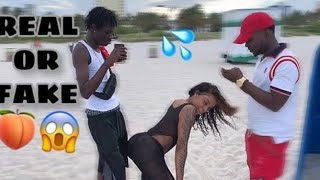 YOUR BOOTY REAL OR FAKE ?? | PUBLIC INTERVIEW