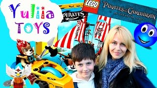 Пиратский корабль ЛЕГО видео для детей ОБЗОР от Артура на русском Lego ship