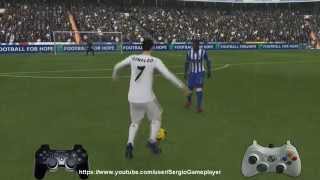 FIFA 14 - Tutorial - como hacer regates (La Ruleta, Doble Toque y Recorte Cristiano Ronaldo)