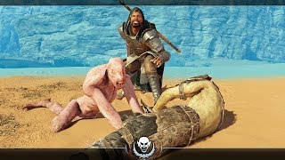 SHADOW OF WAR - NEW UNIQUE TANK MARAUDER OVERLORD IN DESERT LOCATION