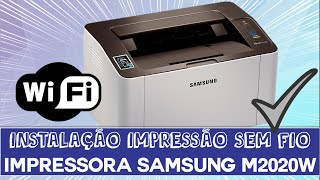 Como baixar driver para IMPRESSÃO SEM FIO (WiFi) Impressora Samsung Xpress m220w