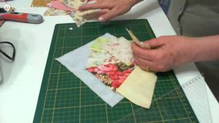 Patchwork Ao Vivo #11: aproveitamento de retalhos com Stack and Slash e Crazy Quilt