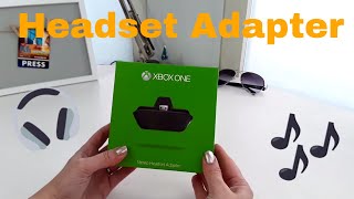 Xbox One Stereo Headset Adapter works BRILL! Review