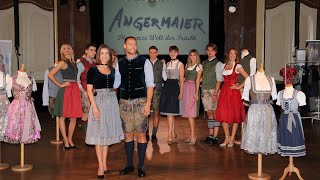 Angermaier Kollektionspräsentation 2019 mit dem Bachelor-Traumpaar Jennifer Lange und Andrej Mangold