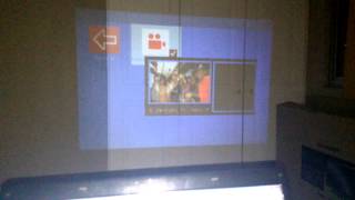 segunda prueba del proyector UC30