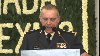 Discurso del C. Gral. Secretario de la Defensa Nacional en el día de la Armada de México..