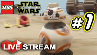 Lego Star Wars: The Force Awakens PART 1 - Live Stream