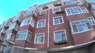 Улицы и жилые дома китайского города Линьдянь