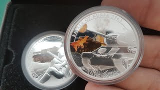 Набор монет ВЕЛИЧАЙШИЕ СРАЖЕНИЯ Второй Мировой ВОЙНЫ Тувалу 2010 год
