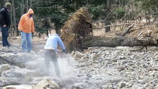 Herkimer Diamond Mining with Power Tools