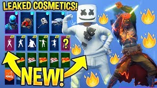 *NEW* All Leaked Fortnite Skins & Emotes..! (Marshmello Skin, GlowSticks, Keep It Mello)