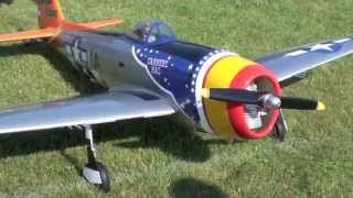 Top Flite P47 Maiden Flight