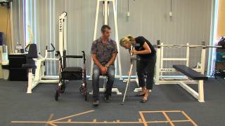How to use crutches... properly.