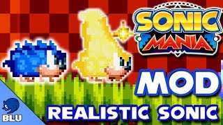 Sonic Mania MOD: Realistic Hedgehog - En Español